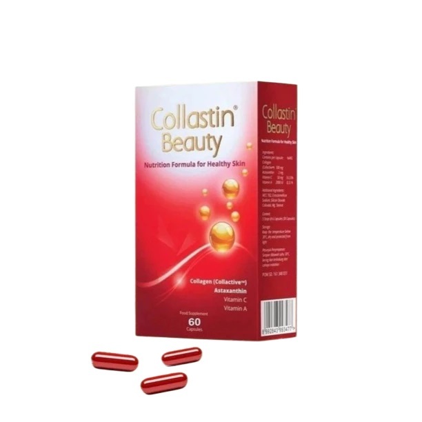 Collastin Beauty - Collagen Active + Astaxanthin 30 Kapsul