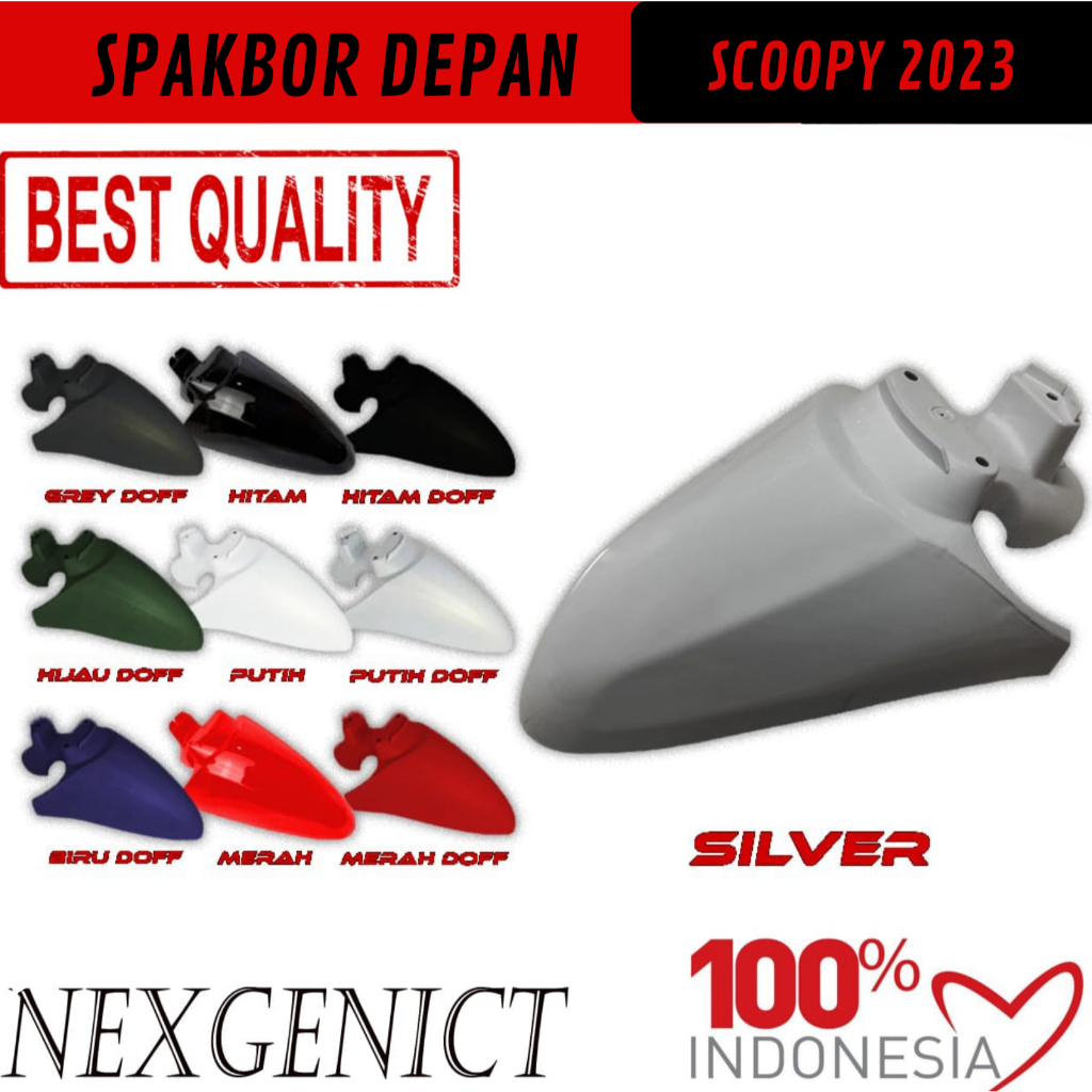 Spakbor Depan Scoopy 2020-2023 Spakbor Motor 2020-2023