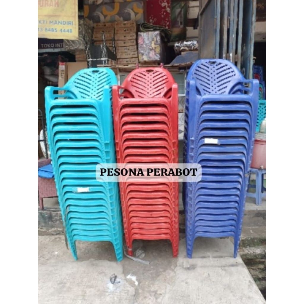 KURSI SANTAI PLASTIK, KURSI SANTAI SANDARAN NAPOLLY