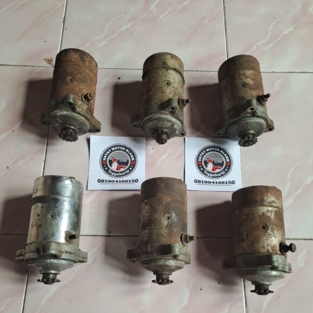 Dinamo Starter Set Gear Dinamo C70 Pitung Original Copotan