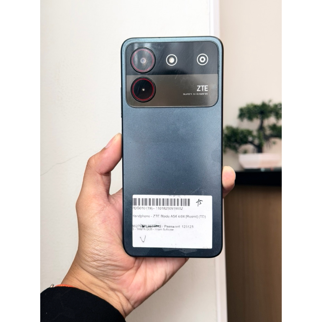 Handpone Hp Zte Blade A54 4/64 Second Seken Bekas Murah Bergaransi