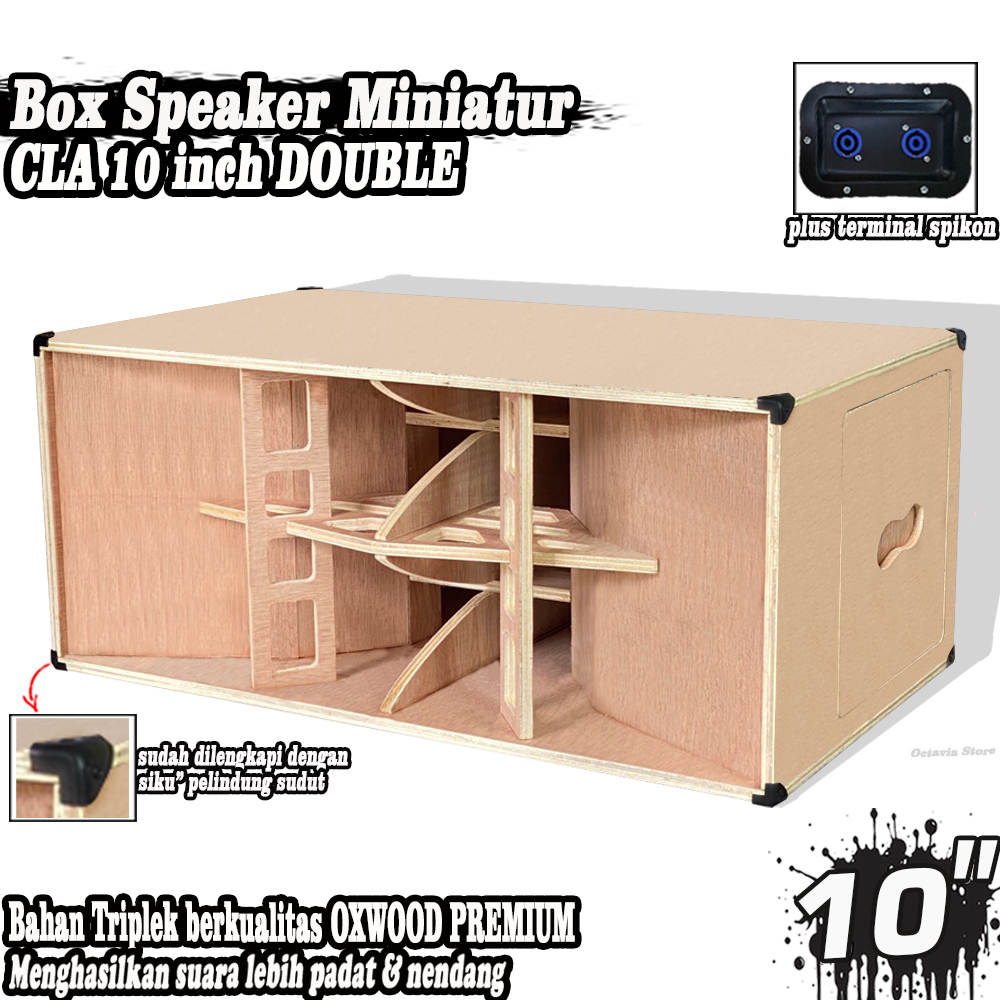 Box Speaker Miniatur CLA 10 INCH