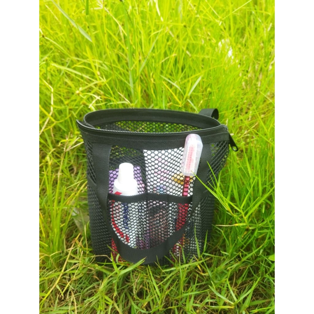 RG07 Tas Perlengkapan Mandi Tas Jaring Tempat Sabun