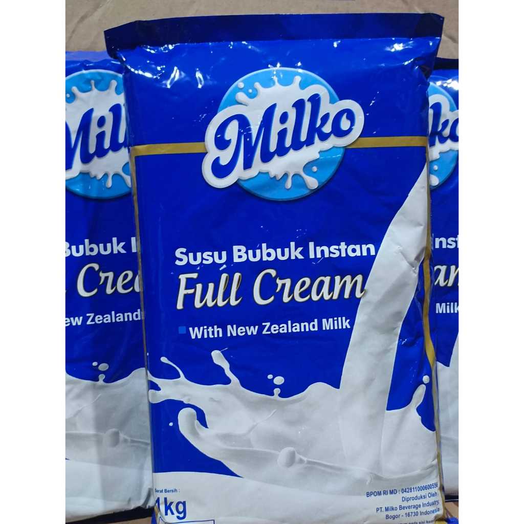 MILKO Susu Bubuk Original 1KG Susu NZMP Untuk Roti Kue 100% Susu Sapi