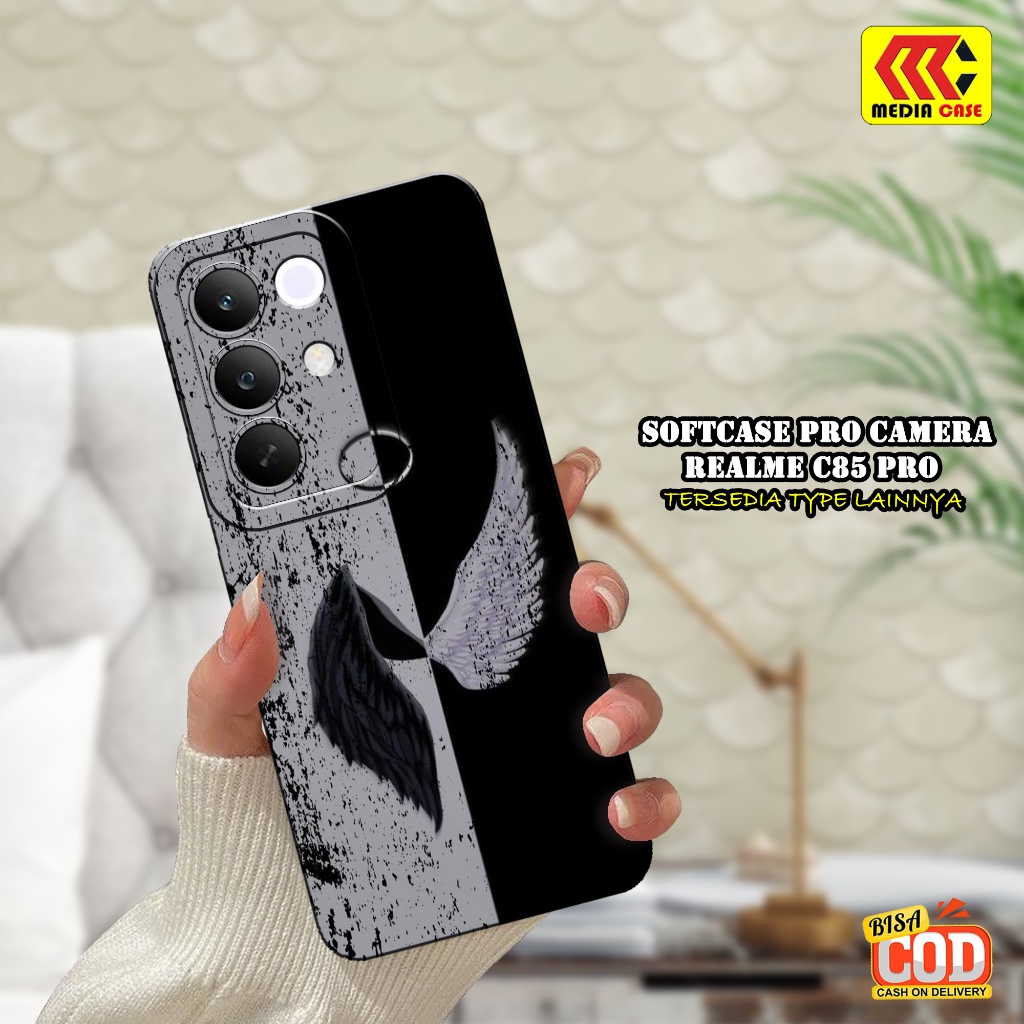 Case Relame C85 Pro Terbaru - Motif Karakter - Kesing - Softcase Relame C85 Pro - Kesing Hp Relame C