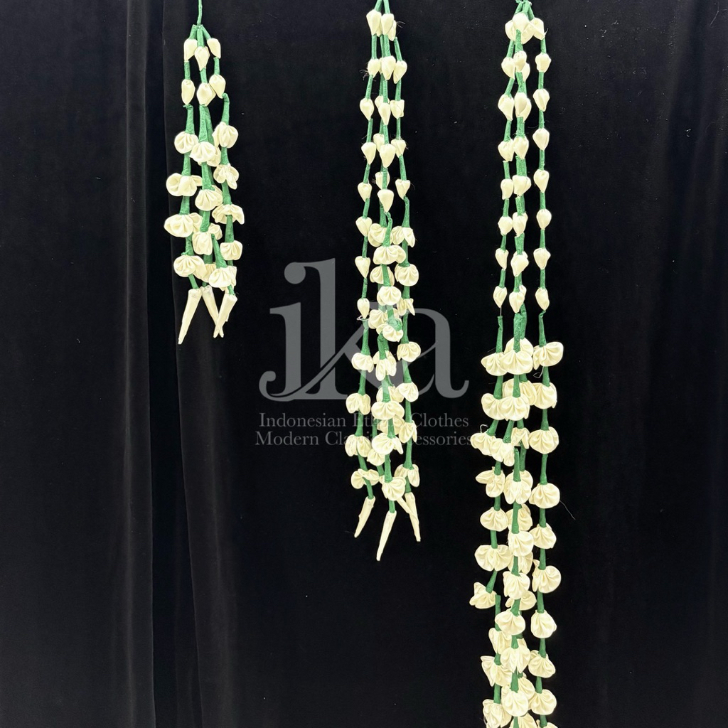 JURAI MELATI PALSU 20 CM, 40 CM, 60 CM, 80 CM, 90 CM / JURAI MELATI MEKAR / JURAI MELATI KUNCUP