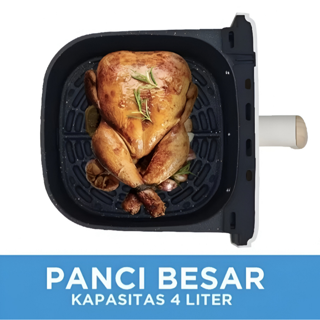 TURUN Spesial Hadiah Pernikahan Airfryer Manual Midea MAF400B0ADH Fod Grade Anti Lengket
