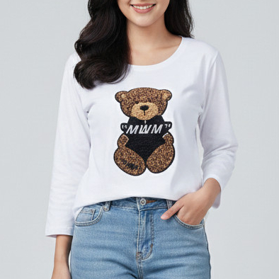 ATASAN KAOS LENGAN PANJANG WANITA / ATASAN SPANDEK LENGAN PANJANG