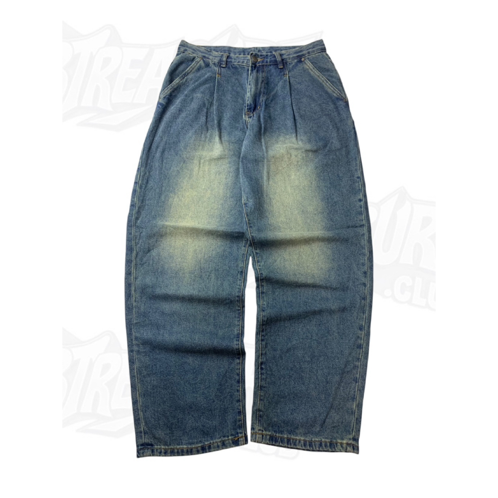 “dimitri black” bluewash baggy jeans pants @dimitriblack_official