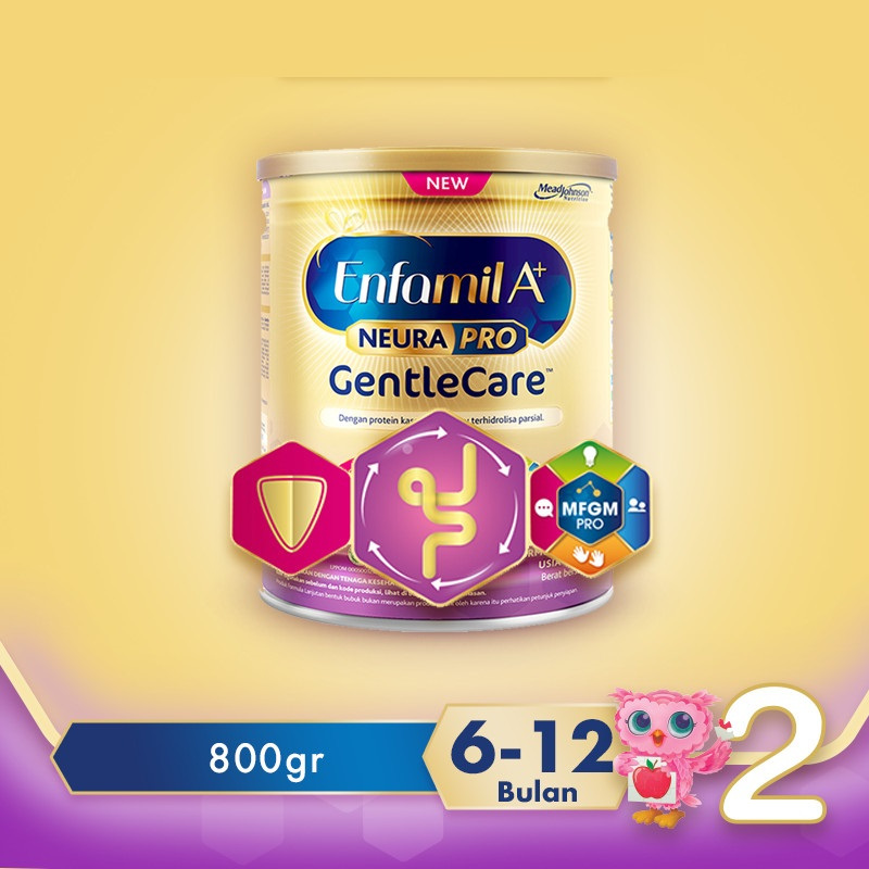 Enfamil A+ Tahap 2 GENTLE CARE 800 gr