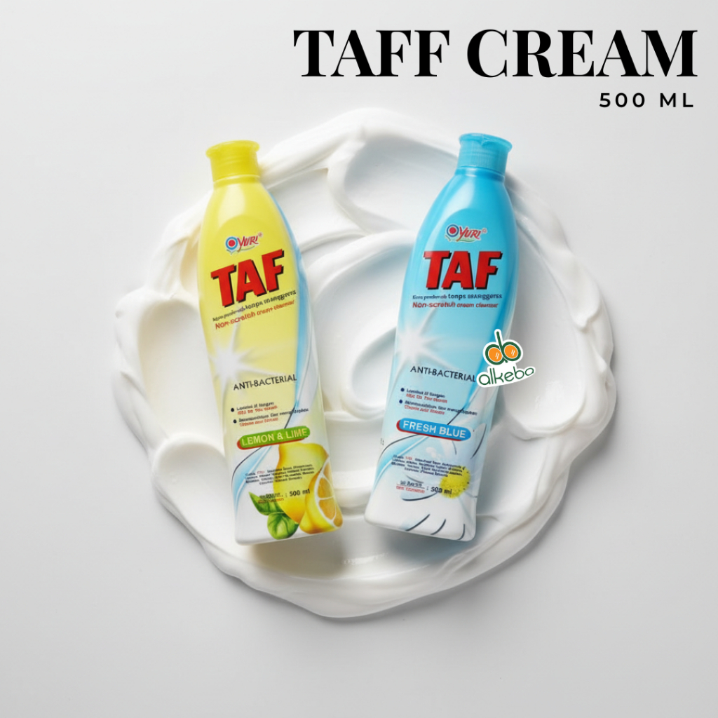 Yuri TAF Cream Cleanser 500ml – Krim Pembersih Anti Bakteri Non-Scratch untuk Stainless Steel, Plast
