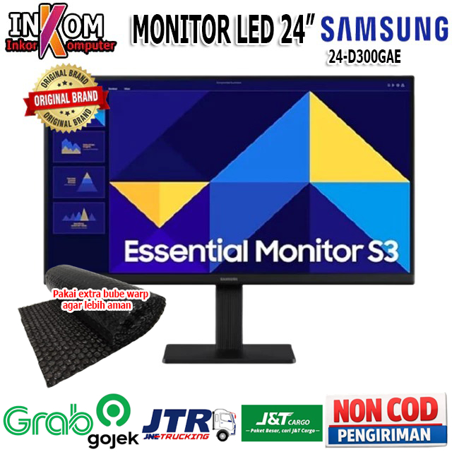 Monitor LED 24INCH LED MONITOR LG / SAMSUNG BARU