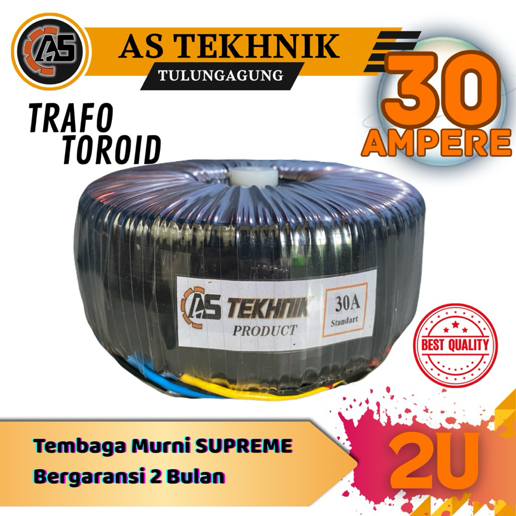 TRAFO TOROID DONAT 30A CAS AKI