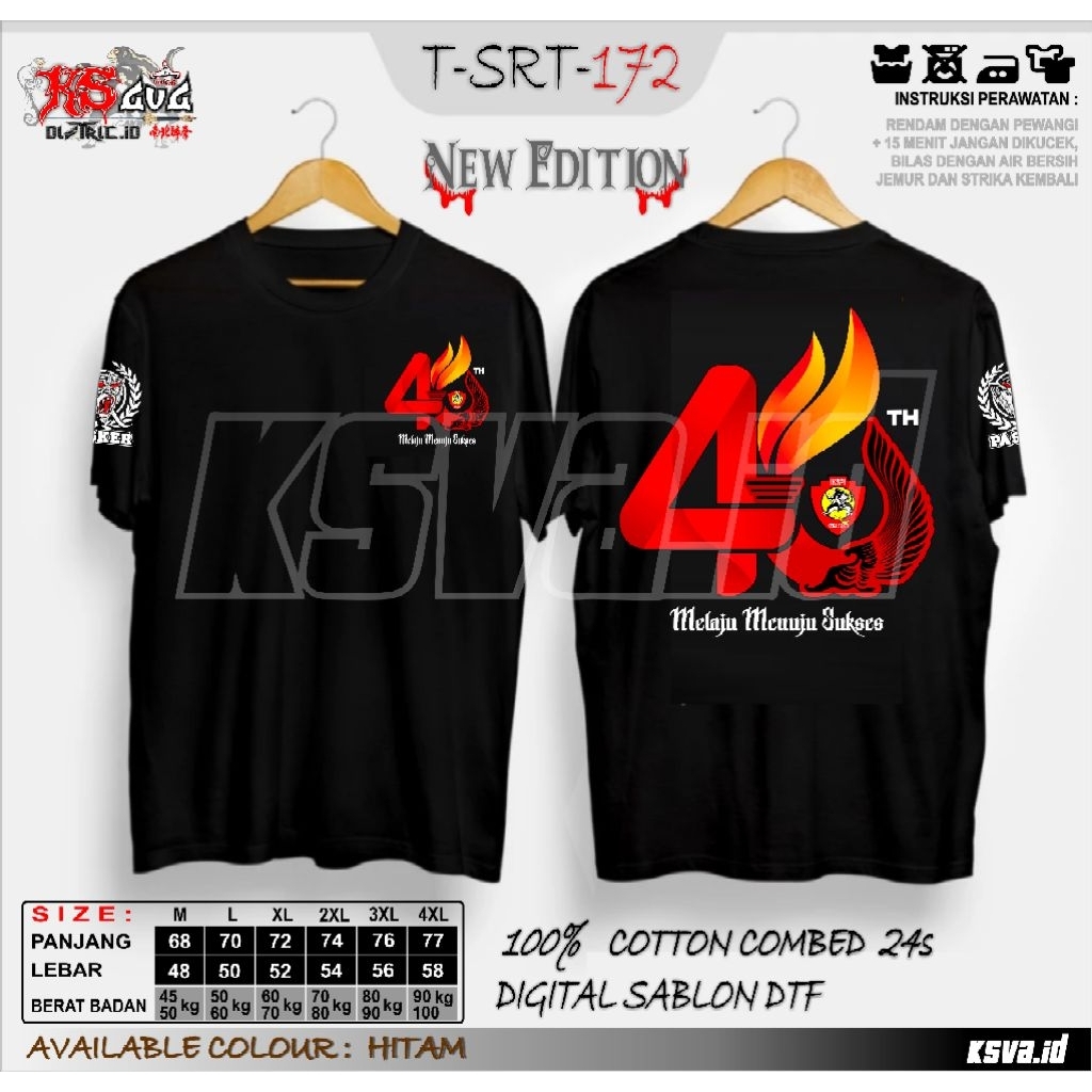 KAOS IKSPI T-S172 HUT IKSPI 46TH (Wajib KTA/Chat Toko)