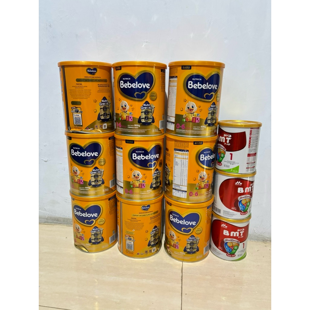 KALENG SUSU BEKAS BEBELOVE/MORINAGA