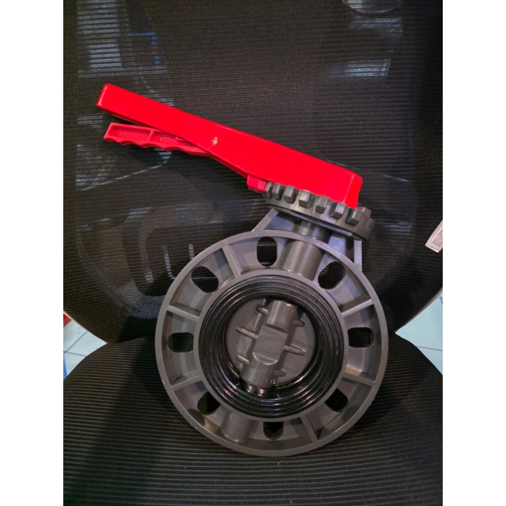 Butterfly valve u pvc 6" inch