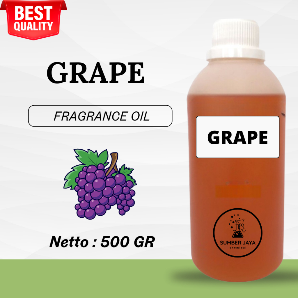 Bibit Parfum Anggur Grape Fragrance Oil 500 Gram