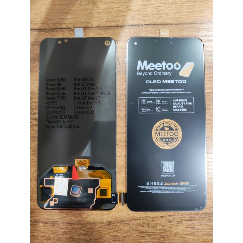 LCD RENO 5 4G/5G RENO 6 4G/5G oled ori fingerprint on