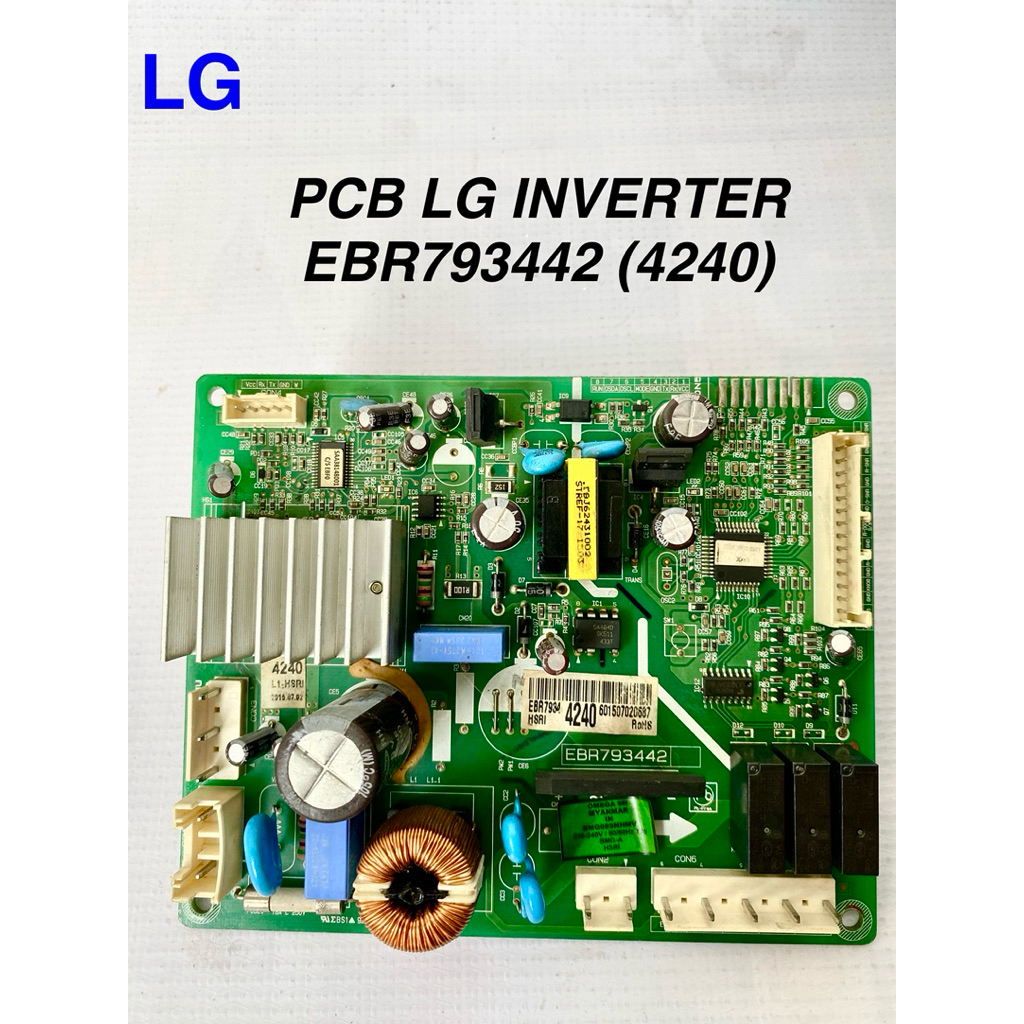 pcb kulkas lg ebr793442 / modul kulkas lg ebr793442 / modul kulkas lg 4240 / pcb kulkas lg inverter