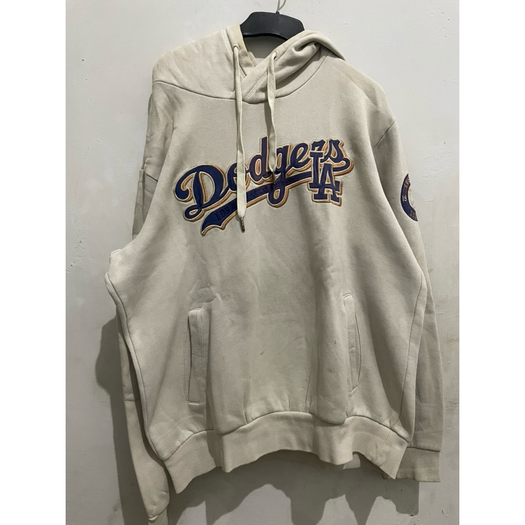 hoodie MLB LA PUTIH