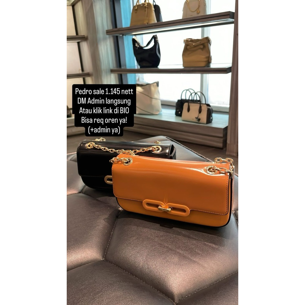 Promo sale diskon discount Tas wanita Pedro original