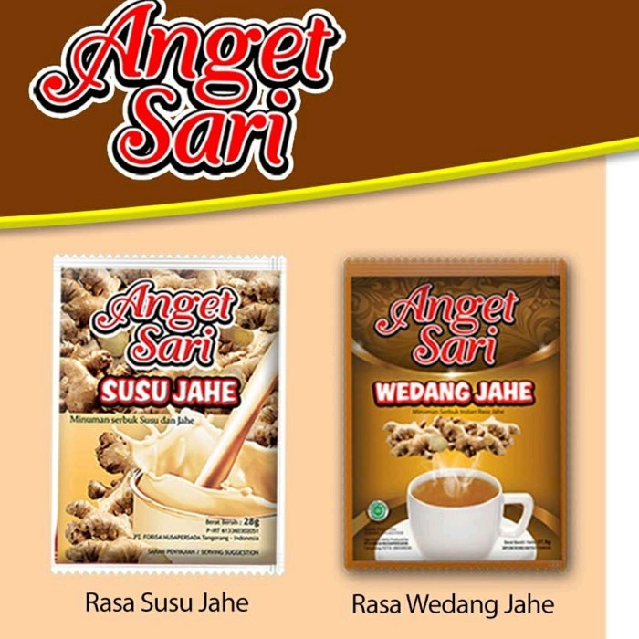 10 Sachet Anget Sari Susu Jahe