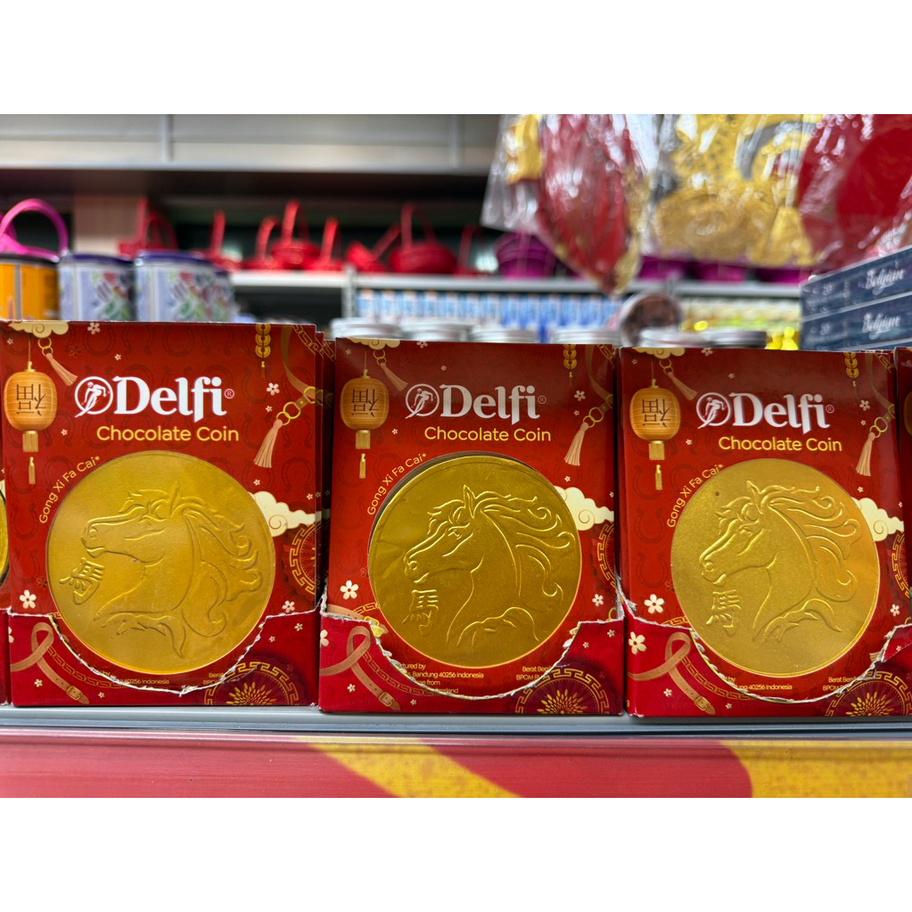 Coklat Imlek Koin Delfi Satuan