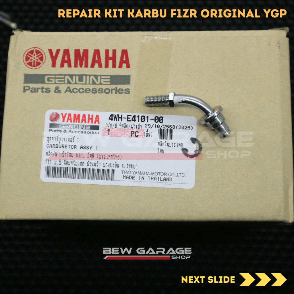 DUDUKAN TALI KABEL GAS TUTUP MANGKOK KARBU KARBURATOR F1ZR FIZR ORIGINAL YGP