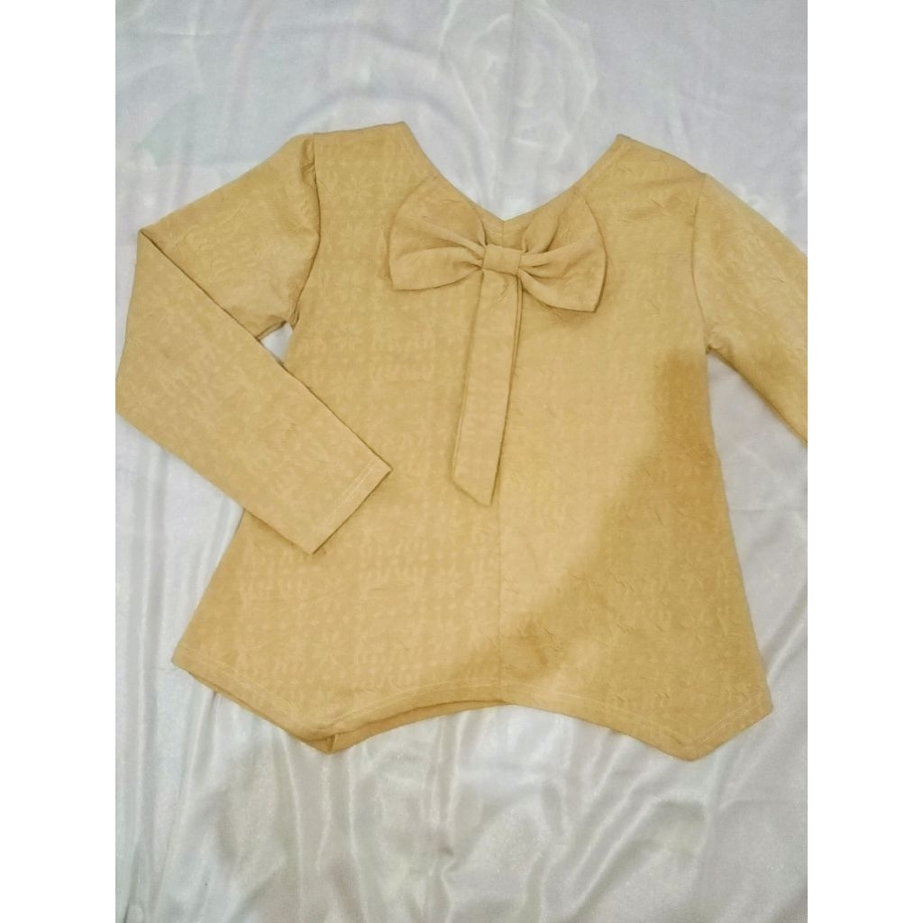 atasan blouse pita (preloved)