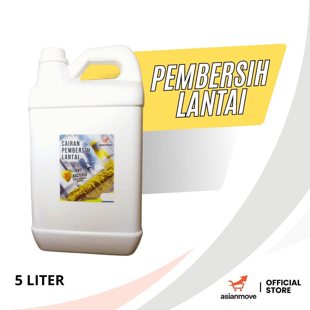 Pel Lantai Cairan 5 liter Pelan Pel Lantai Pel Pelan Refill Pel Lantai Soklin Lantai Promo Super Pel