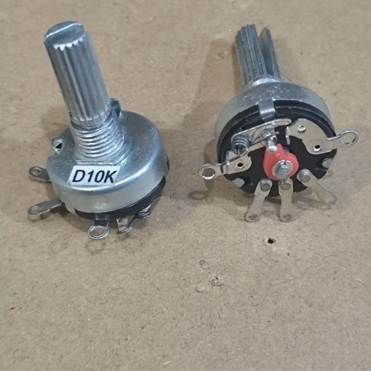 Potensio 5K & 10K Plus Saklar