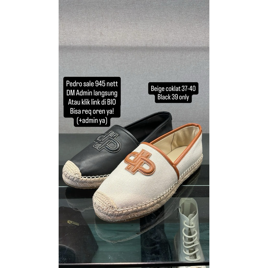 Promo Sale Diskon Discount Sepatu Wanita Pedro Original