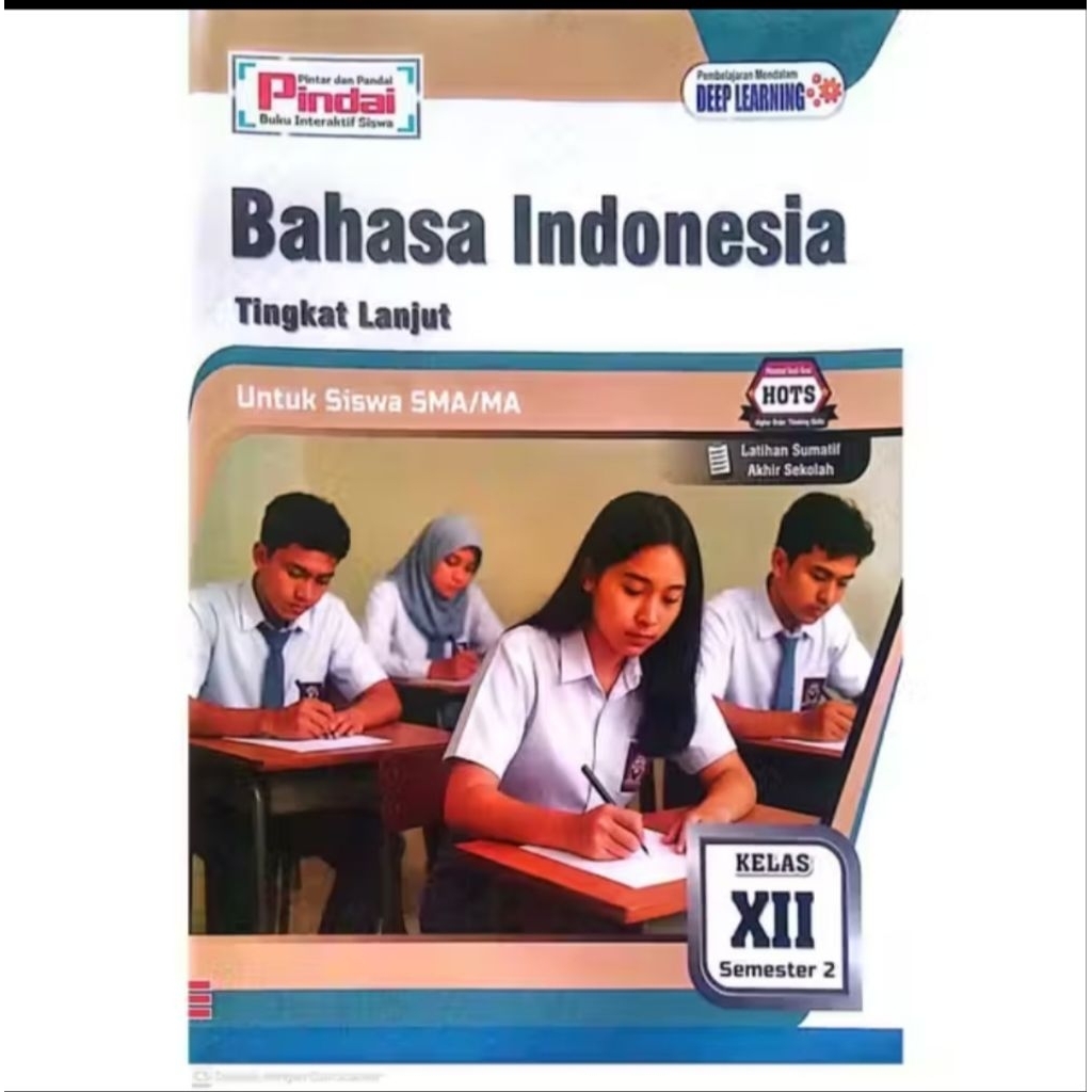 Buku Lks Bahasa Indonesia Kelas 12 SMA/MAN Semester 2 Kurikulum Merdeka