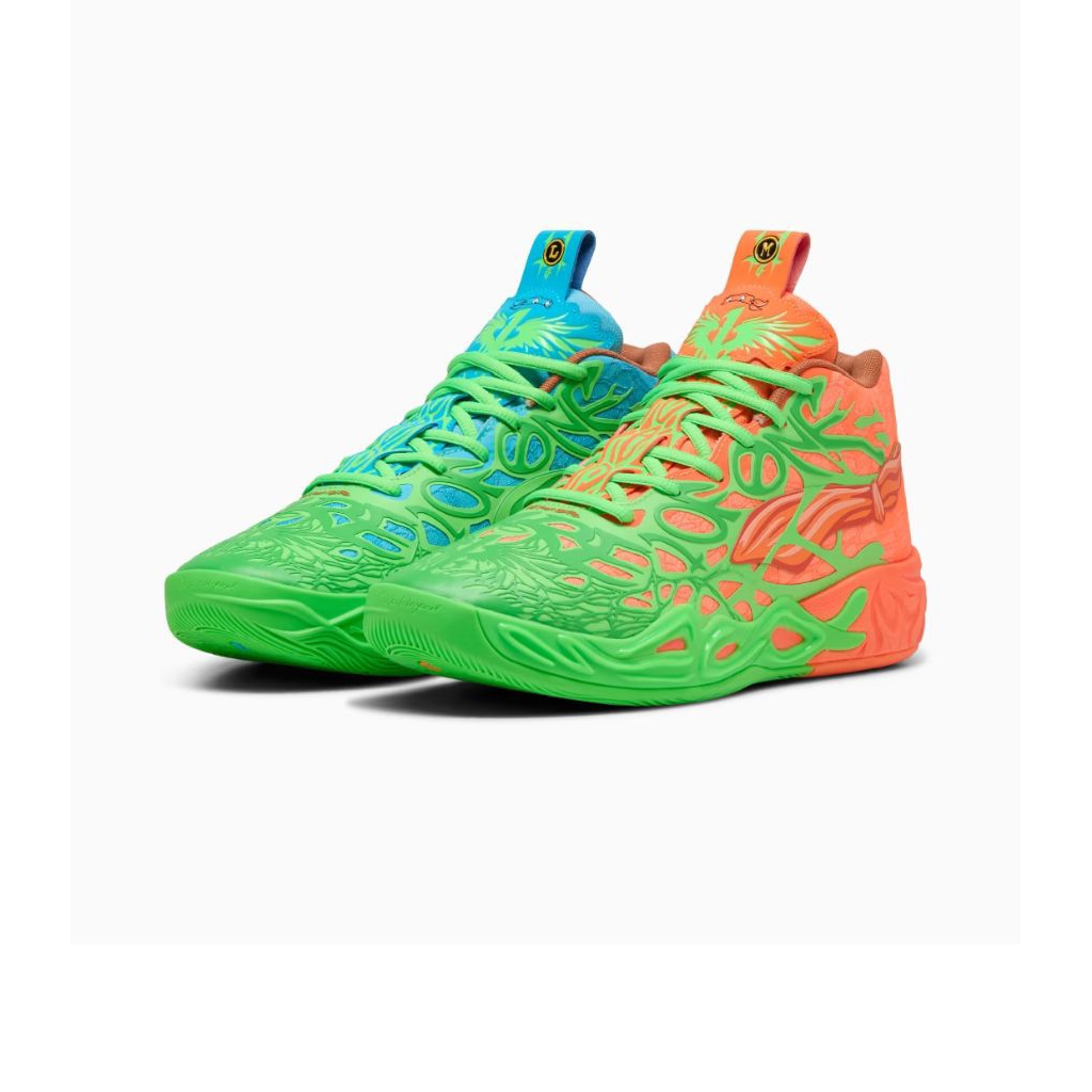 Sepatu Basket Lamelo Ball x TMNT Mb O4 Olahraga Outdoor