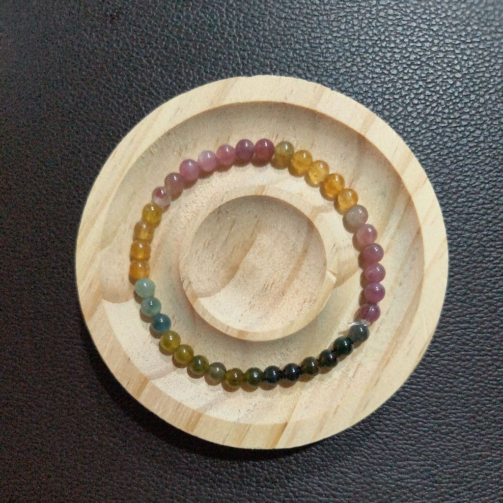 Gelang Natural Batu Alam Tourmaline