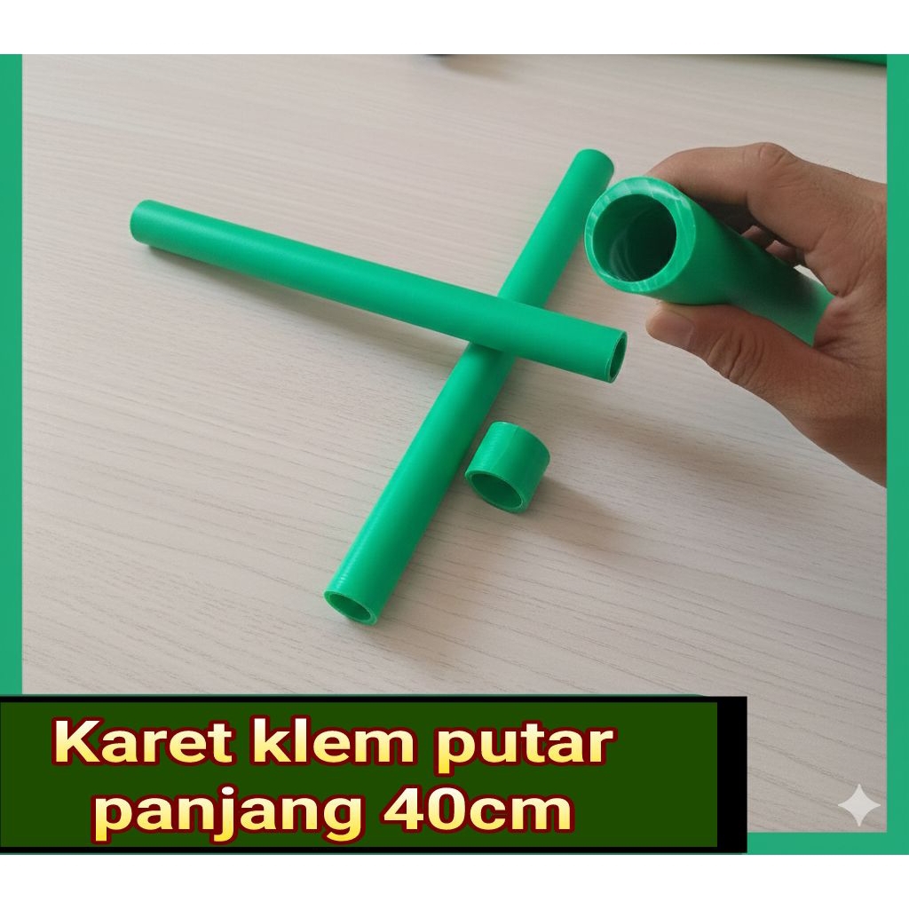 Karet Untuk Klem Putar otomatis pipa egrek panjang 40cm/20cm