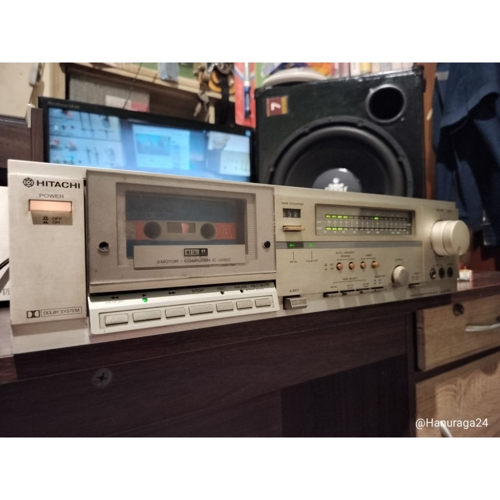 Tape deck hitachi D85s/tip dek hitachi