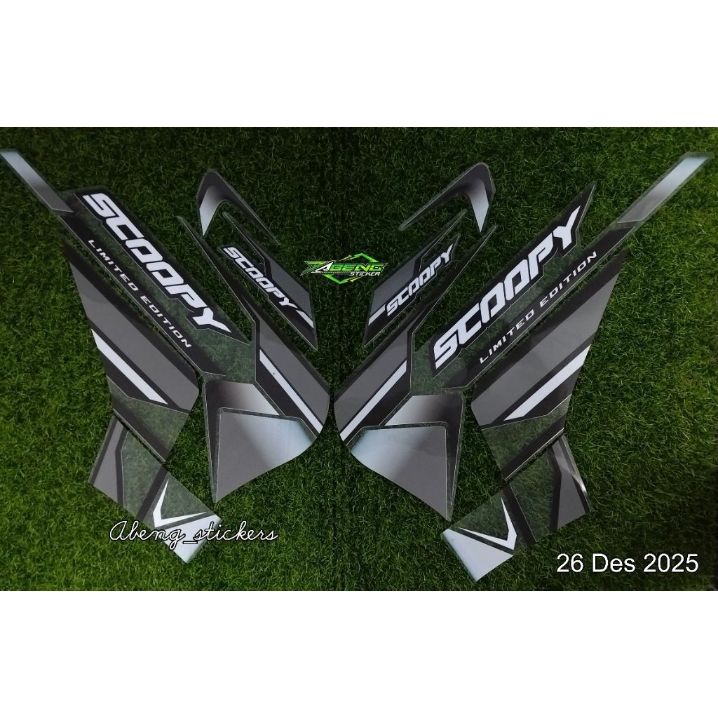 STRIPING TRANSPARAN SCOOPY 2021 DESAIN CUSTOM