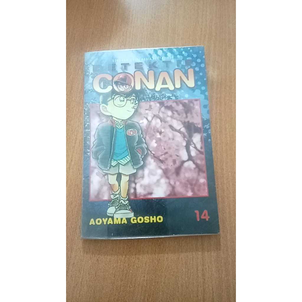 Komik Detektif Conan 14 by Aoyama Gosho - Cover Berwarna Buku Anak Remaja