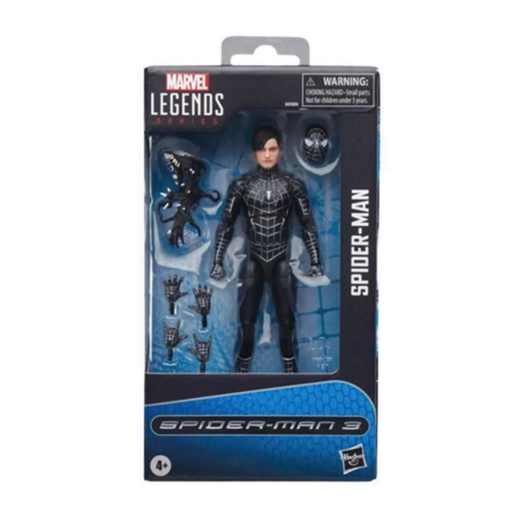 Marvel Legends Spider Man SpiderMan 3 Peter Parker Symbiote Black Suit