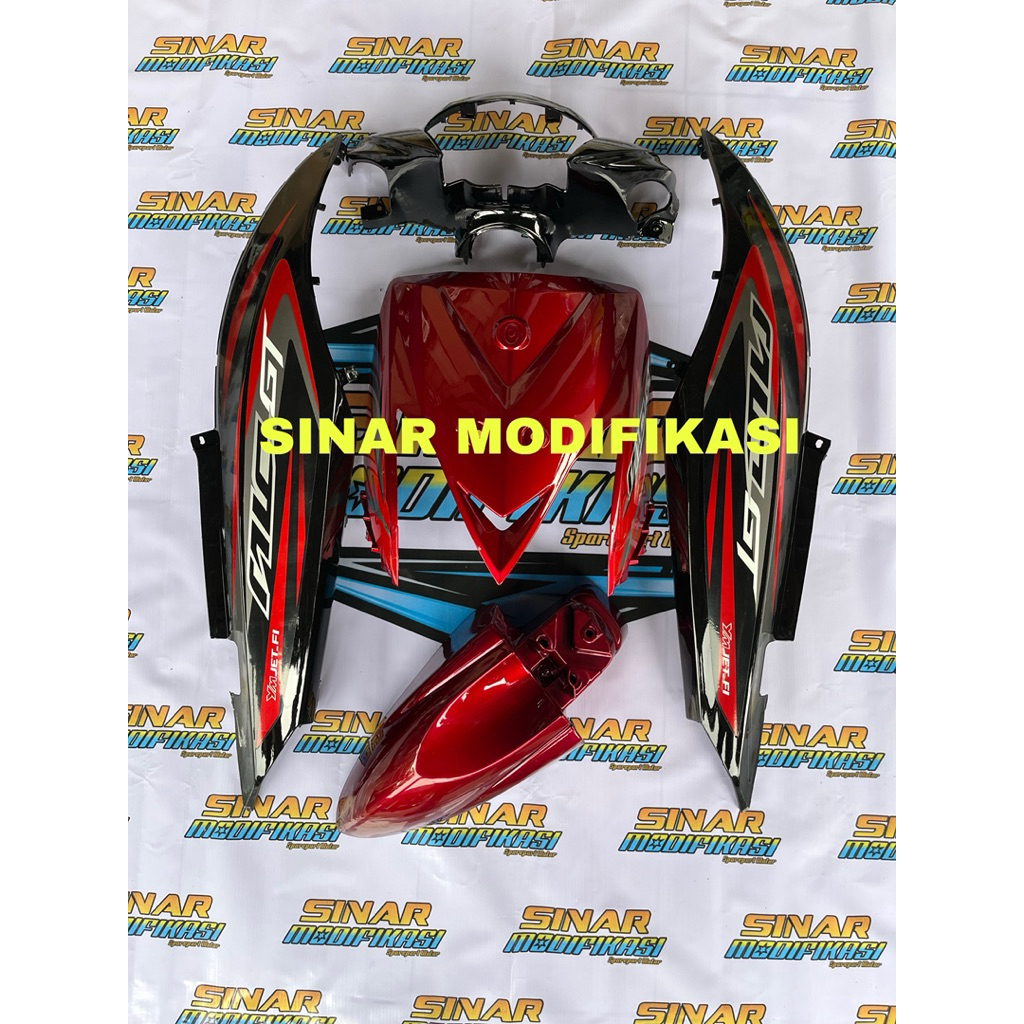 Full Cover Body Halus Yamaha Mio GT | Full Set Bodi Mio GT (Tanpa Sayap Depan)2013-2014