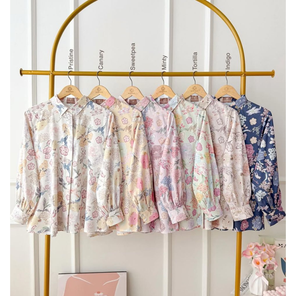 FLORIA SHIRT BLOUSE  KIENKA OFFICIAL