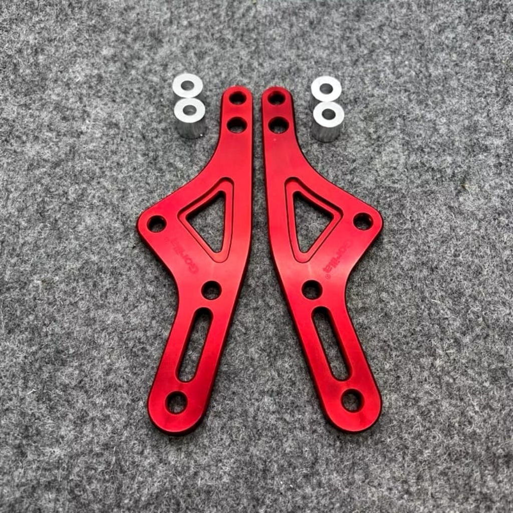 BRAKET MESIN TIGER CNC GORILA LENGKAP WARNA ANODIZE