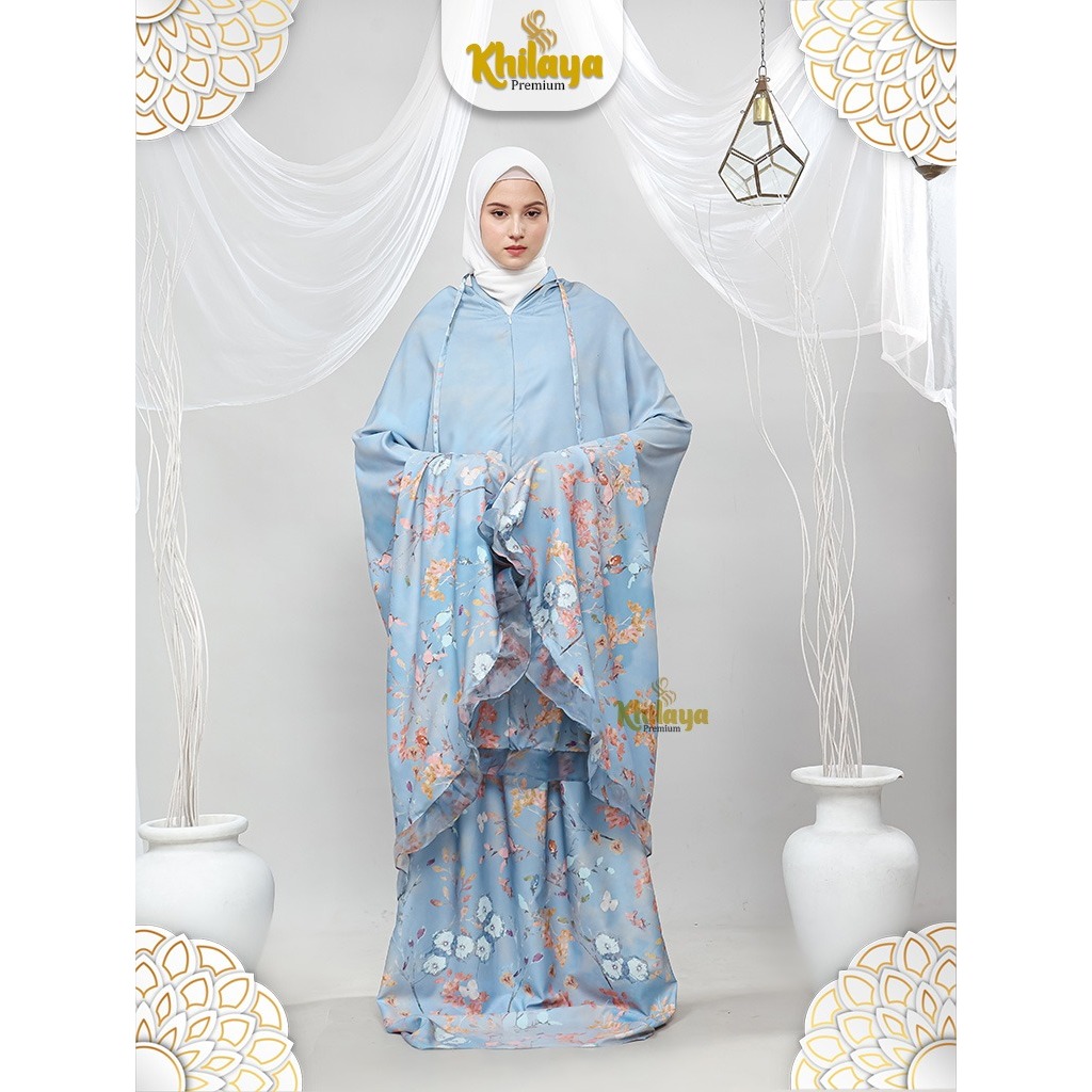 PROMO  Mukena Dewasa Armani Silk 2in1 jumbo Premium