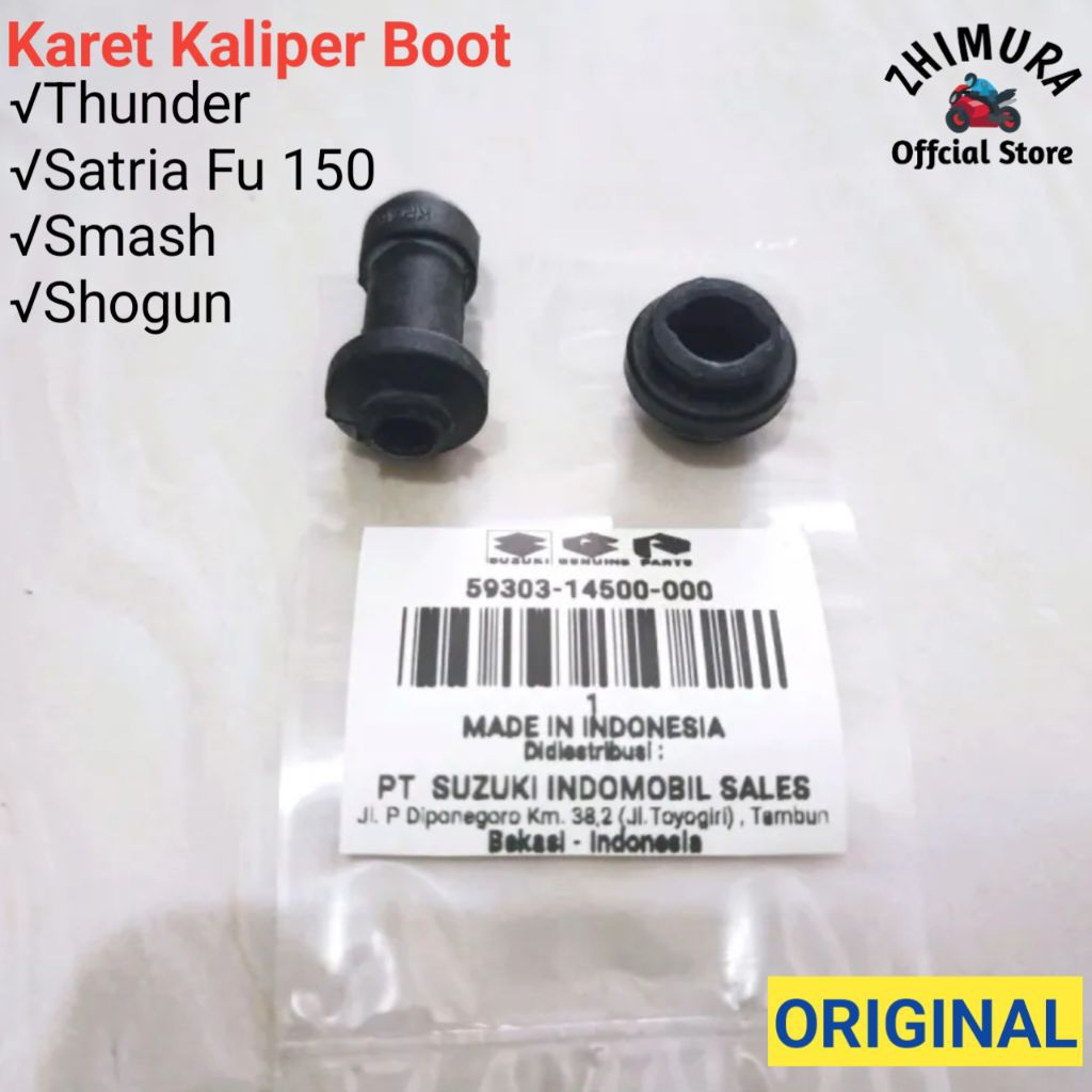 Karet Kaliper Boot Smash Shogun Satria Fu Thunder ORIGINAL