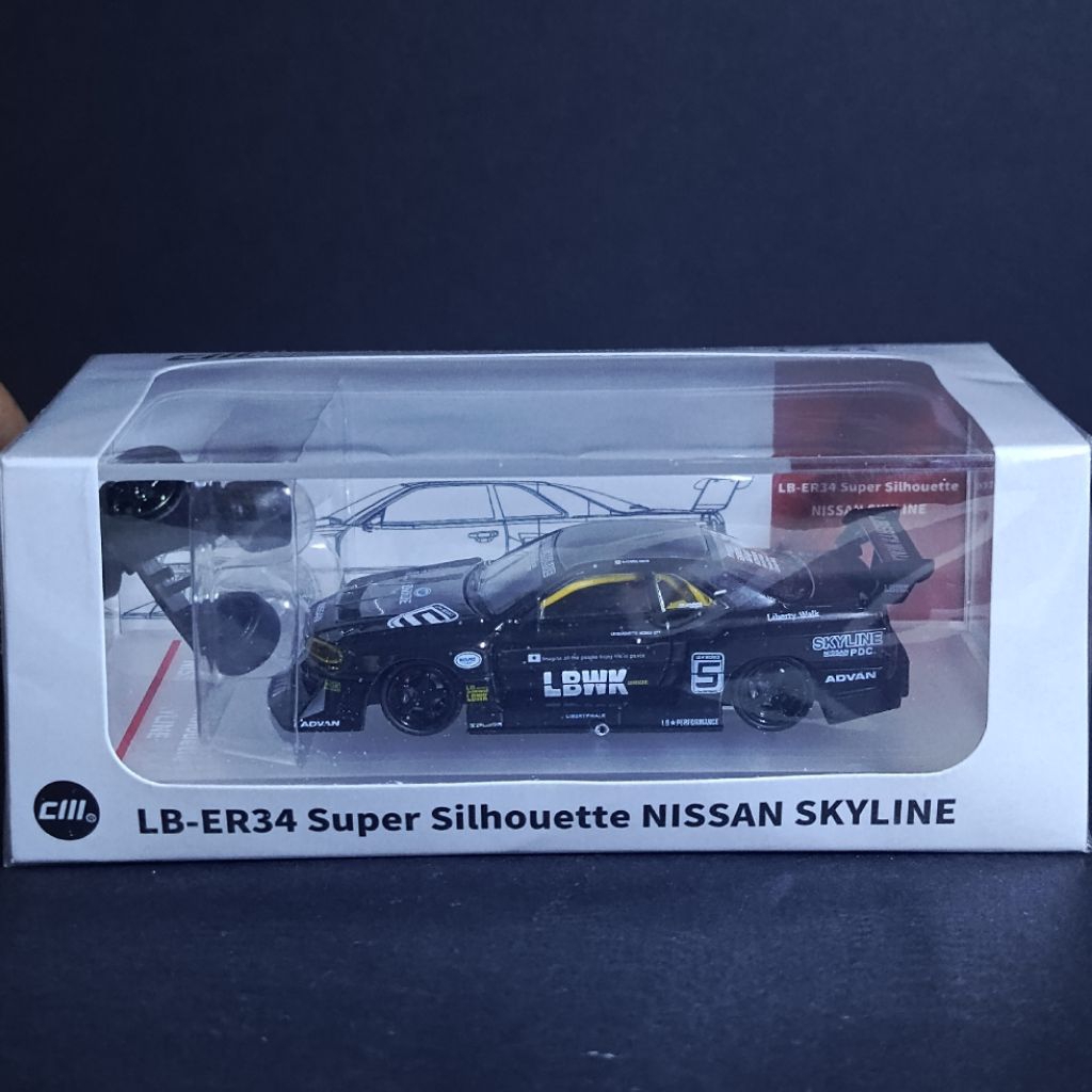 CM MODEL LB-ER34 SUPER SILHOUTTE NISSAN SKYLINE