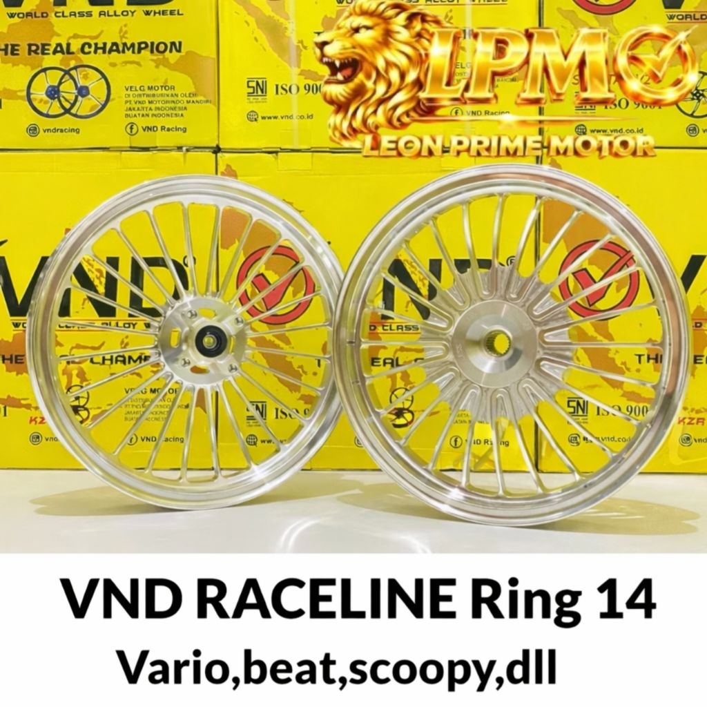 Velg VND RACELINE Ring 14 Vario 110 125 150 Beat Scoopy Genio