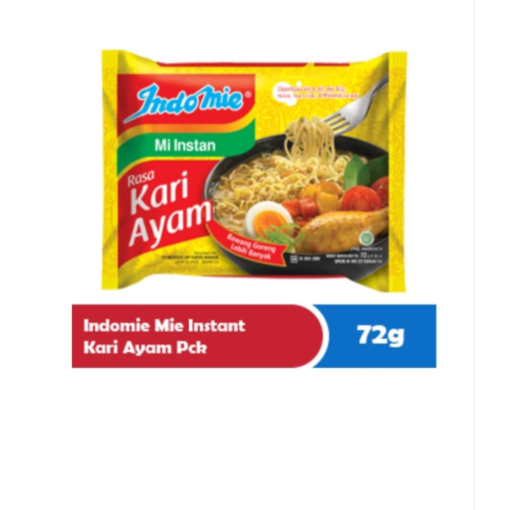 Indomie kari ayam 1dus