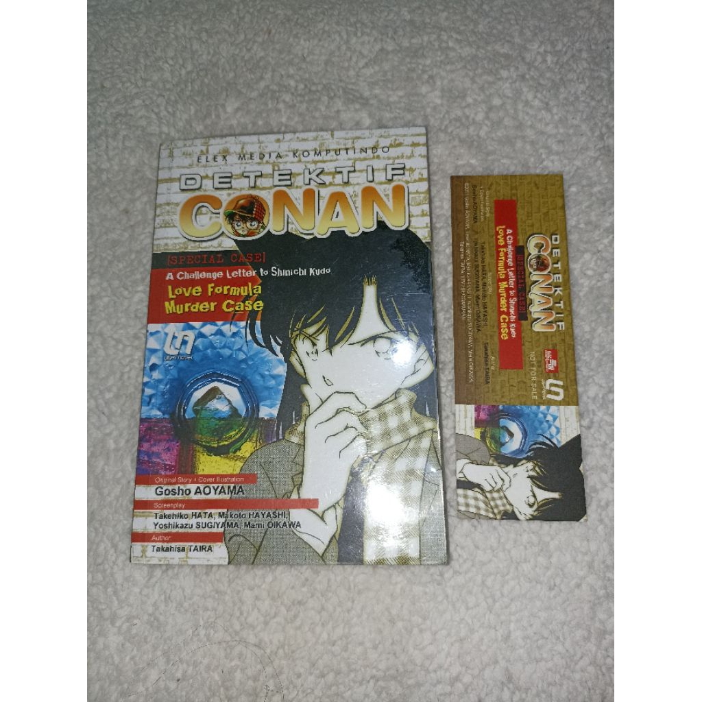 Detektif Conan - A challenge letter to shinichi kudo - Love formula murder case