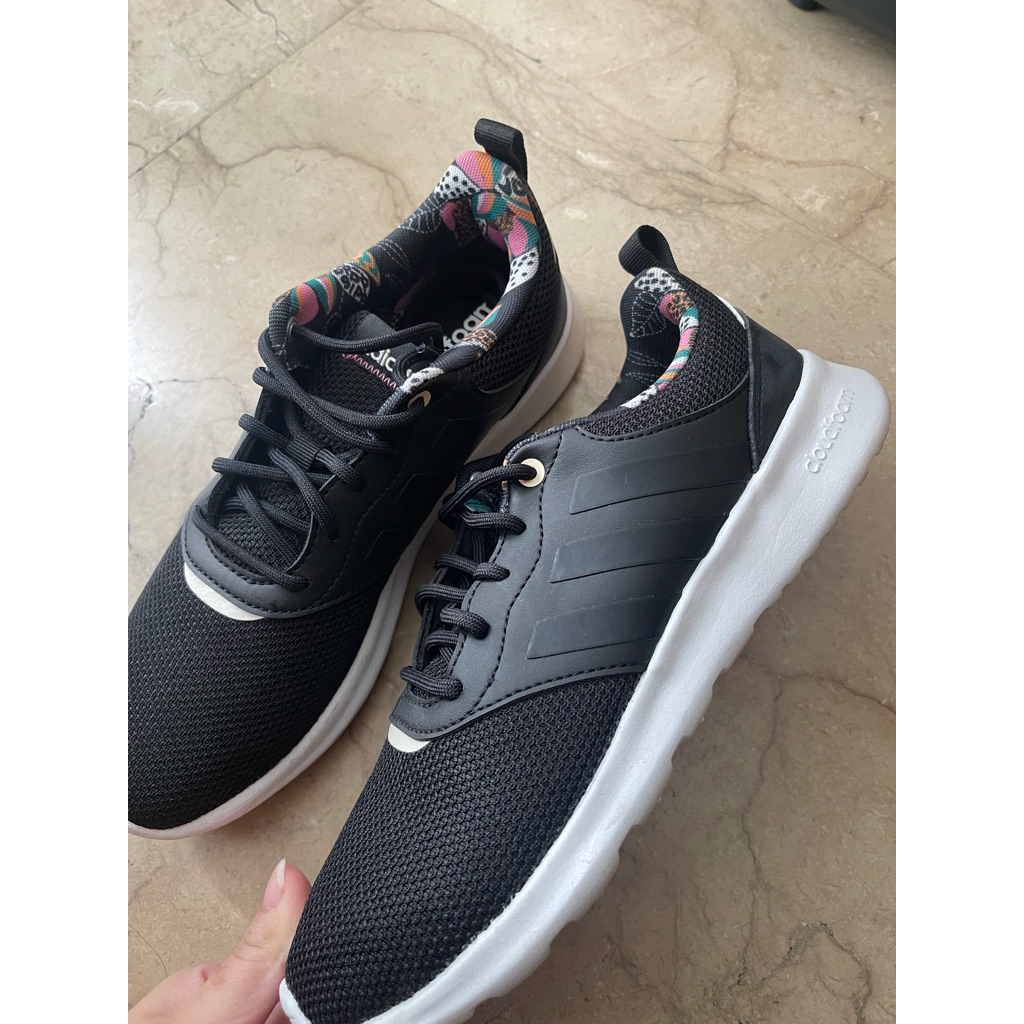 Running Shoes Adidas Women's Cloudfoam Qt Racer Black Adidas